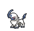 Absol  sprite from Sword & Shield