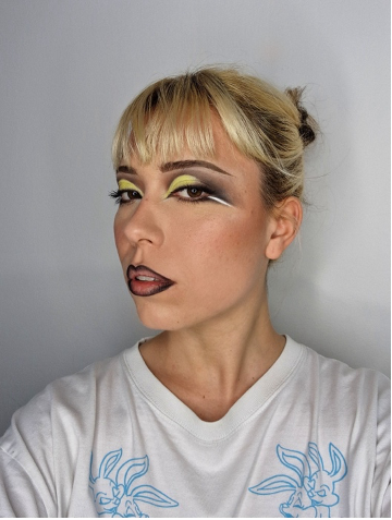 studiare trucco: makeup della studentessa Veronica Addobbato