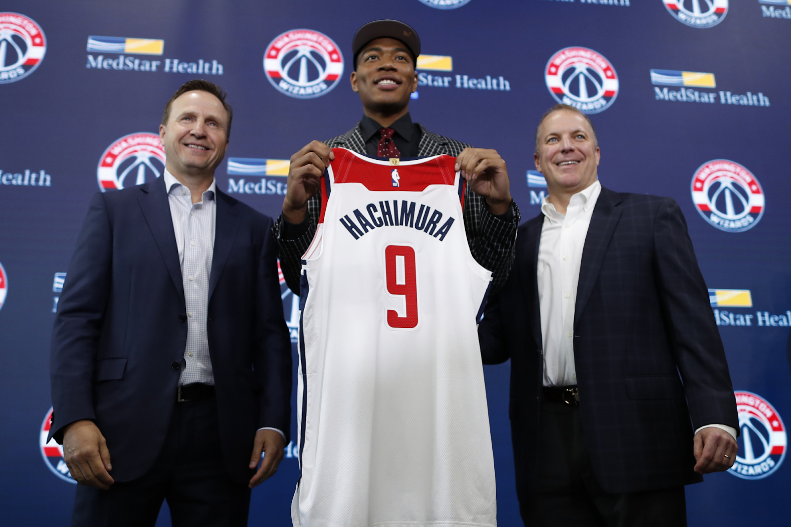 Washington Wizards with Rui Hachimura by Hersey Shiga