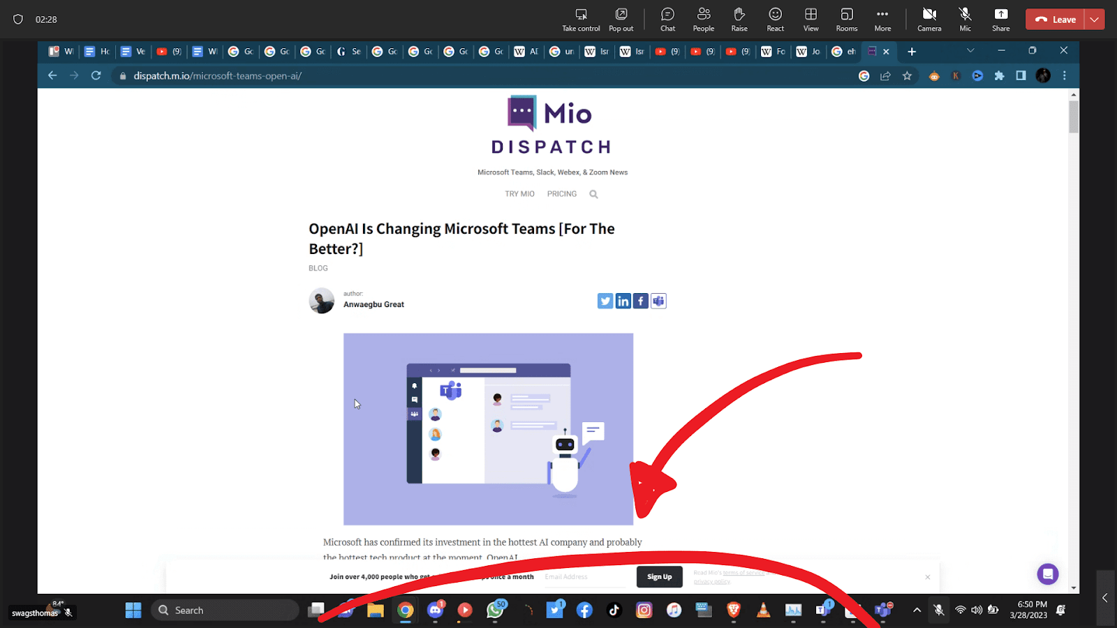 How to turn on Microsoft Teams Focus mode