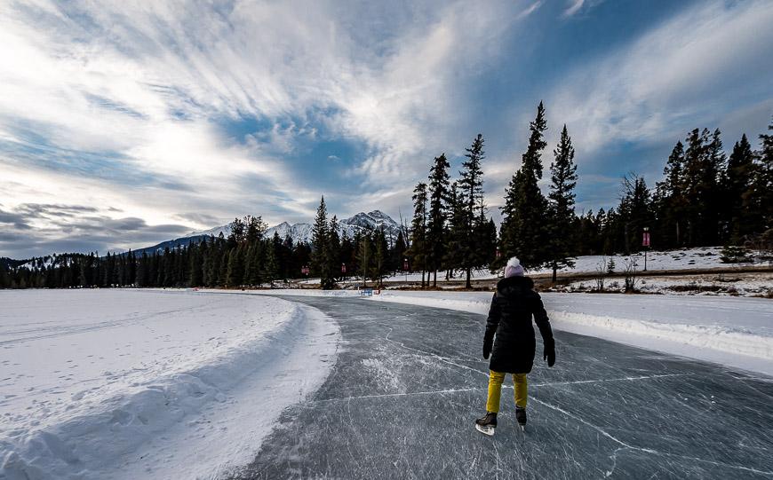 Skating the Mildred Lake Loop