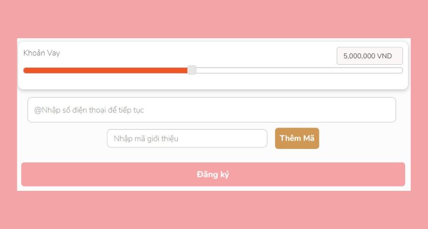 Đăng ký vay Bimo đơn giản