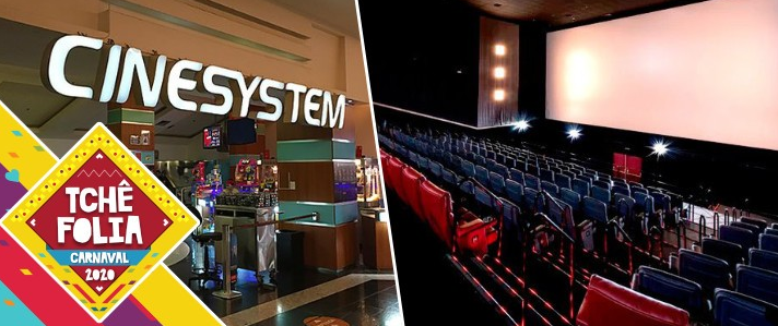 Oferta Ingresso Cinema Cinesystem shopping Total 2d e 3d