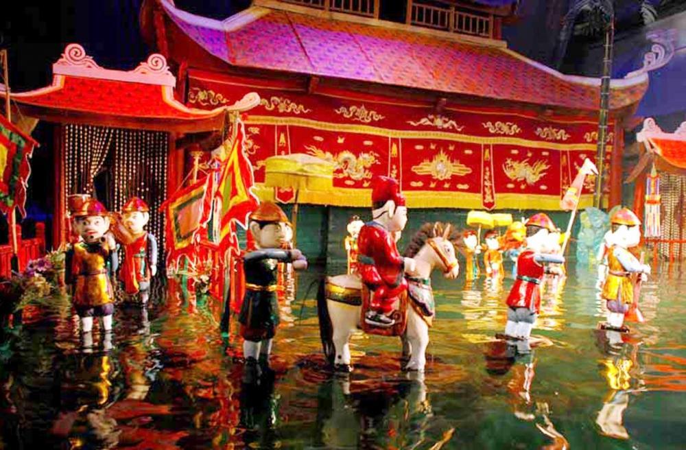 Long-standing Vietnamese culture with traditional art - Water puppetry