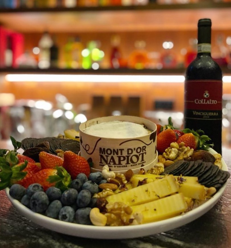 The Cheese Artisans cheese platter