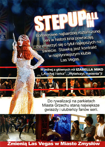 Tył ulotki filmu 'Step Up: All In'
