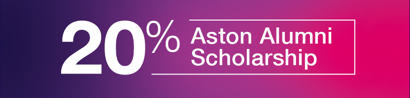 20 per cent postgraduate alumni scholarship