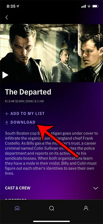 Download HBO Max Videos App