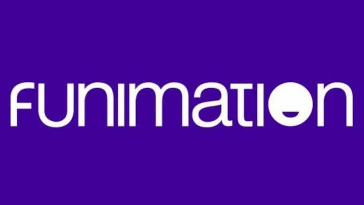 Funimation logo 
Purple background