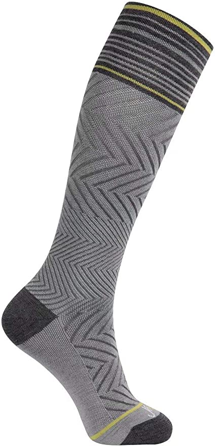 JAVIE 76% Merino Wool Graduated Compression Socks for Women & Men (15-20mmHg)