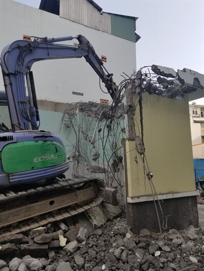 Phá dỡ công trình tiêu chuẩn