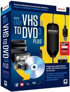 Roxio Easy VHS to DVD 3 Plus Video Converter for PC