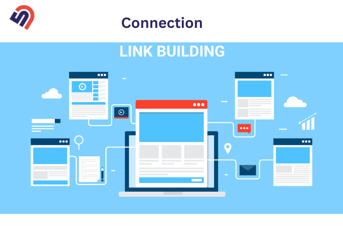 A website with links to other websites and social media platforms.


