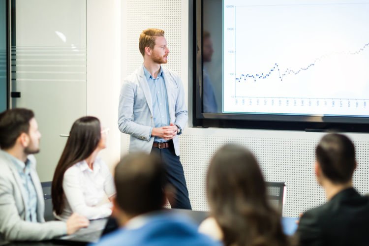 people in a meeting