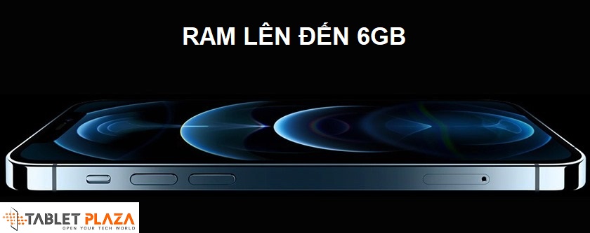RAM 6GB đa nhiệm thoải mái, bộ nhớ trong dung lượng lớn