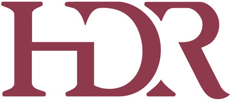 Logotipo de la empresa de arquitectura HDR