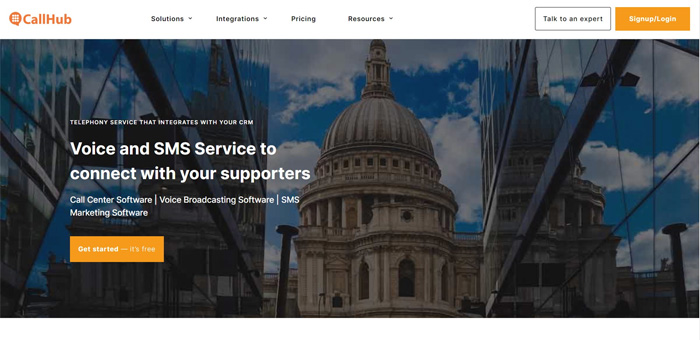 Explore CallHub's website to learn more about their advocacy software.