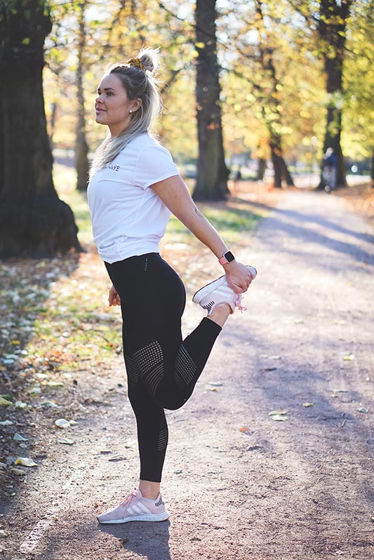 Save static stretching to release muscles after your run.