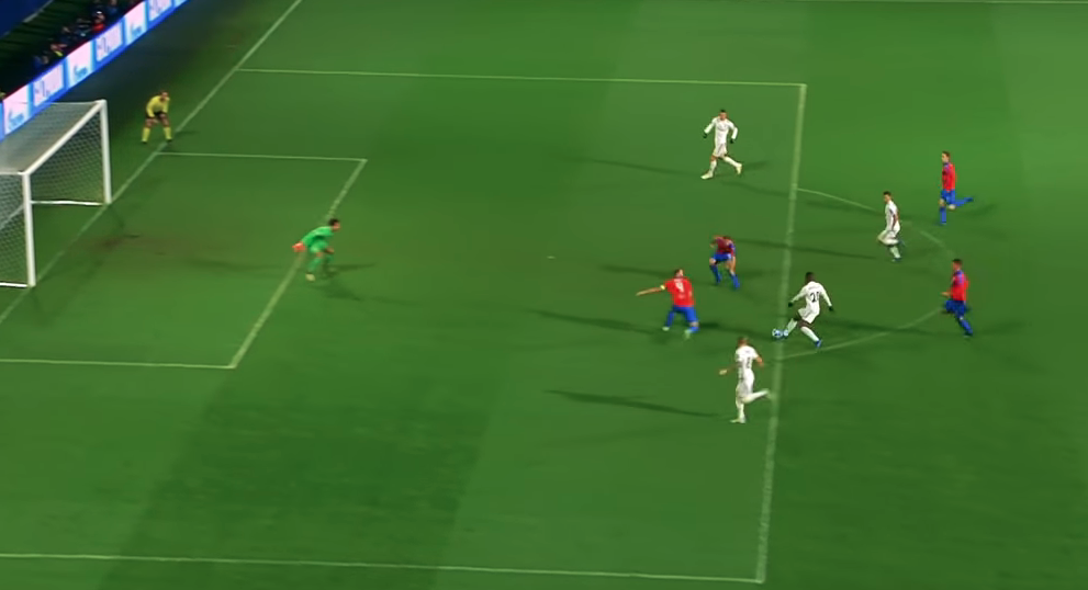 Real match example of the offside rule in-game. 4 (Why Offsides in Soccer?)