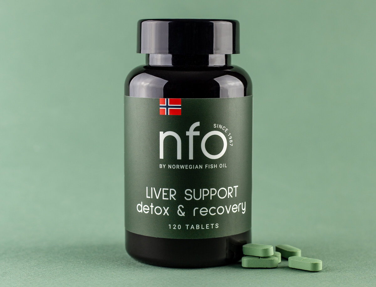 Фото: NFO® Liver Support/ norwegianfishoil.ru
