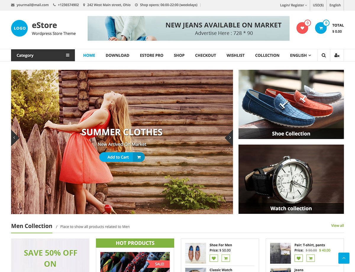 estore-woocommerce-wordpress-theme