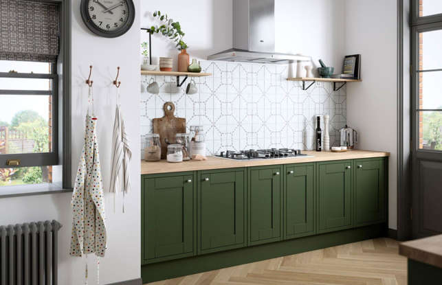 Green kitchens