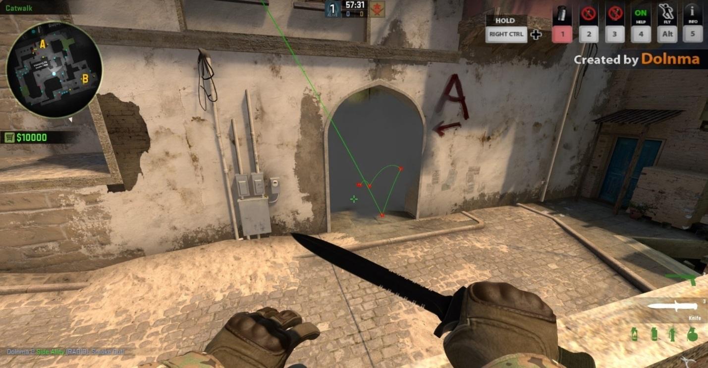 Как тренировать раскидки в CS GO 2