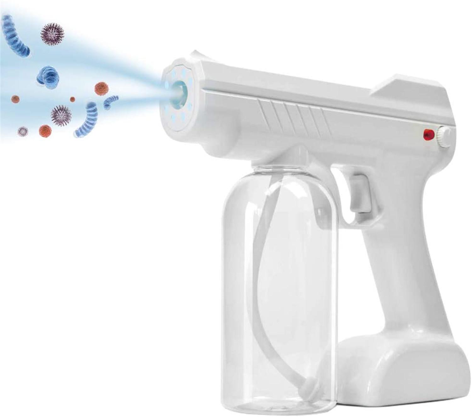 A nano spray gun in action taking care of pathogens.