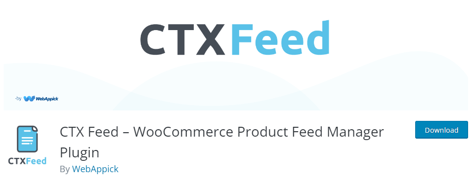CTX Feed - Custom Product Feed plugin