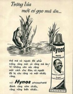 Quảng cáo của kem đánh răng Hynos Quảng cáo của kem đánh răng Hynos