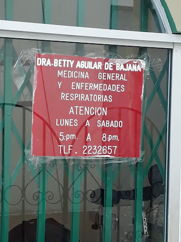 Opiniones de Dra. Betty Aguilar De Bajana en Guayaquil - Médico
