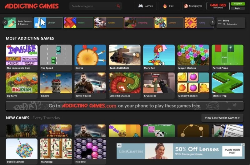 Addicting Games