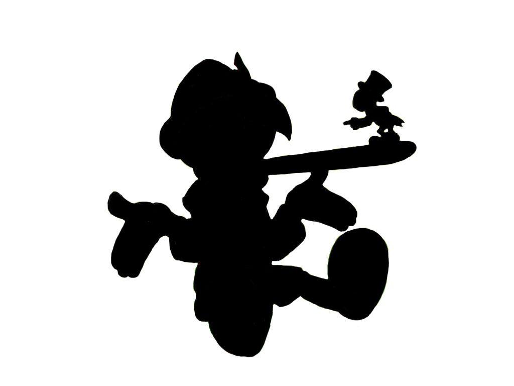 Pinocchio | Disney princess silhouette, Disney silhouettes, Disney  silhouette