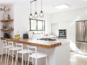 decluttering the kitchen