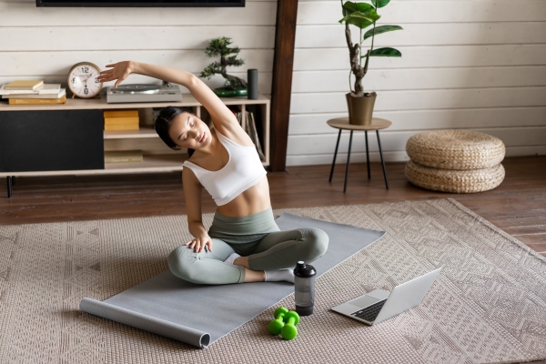 girl-doing-her-routine-exercise-yoga