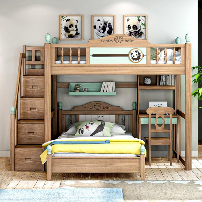 Giường ngủ và bàn học – Giải pháp 2 in 1 tiết kiệm diện tích cho căn phòng nhỏ