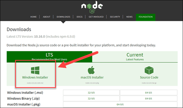 download the node.js source code or a pre-built installer for your platform, and start developing today.