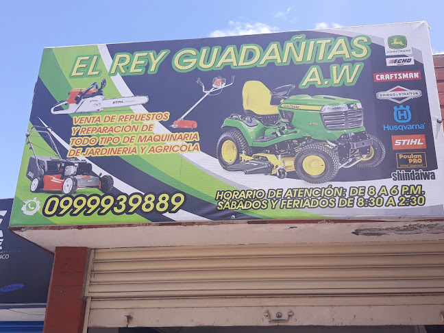Opiniones de El Rey Guadañitas A.W en Quito - Tienda de motocicletas