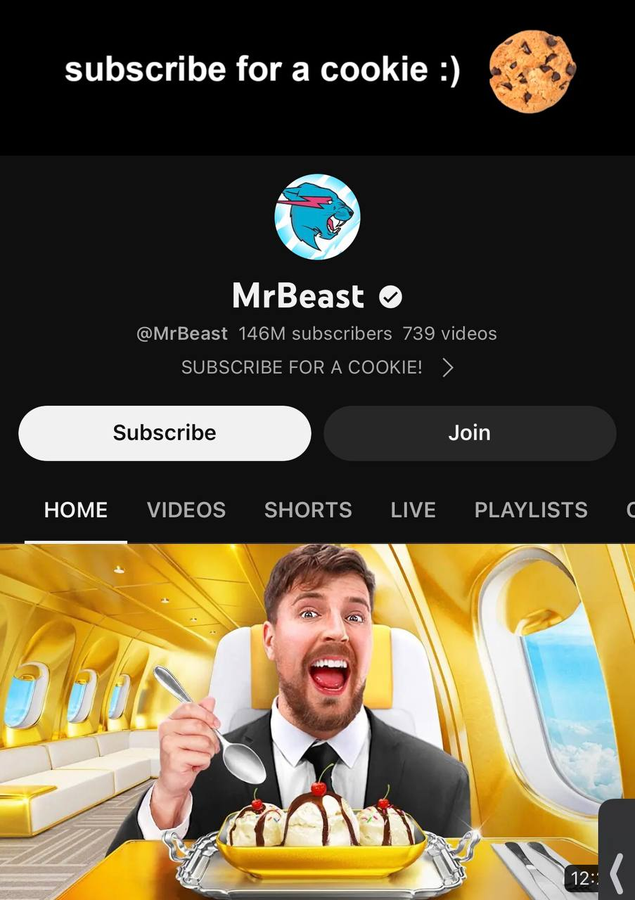 MrBeast YouTube Channel