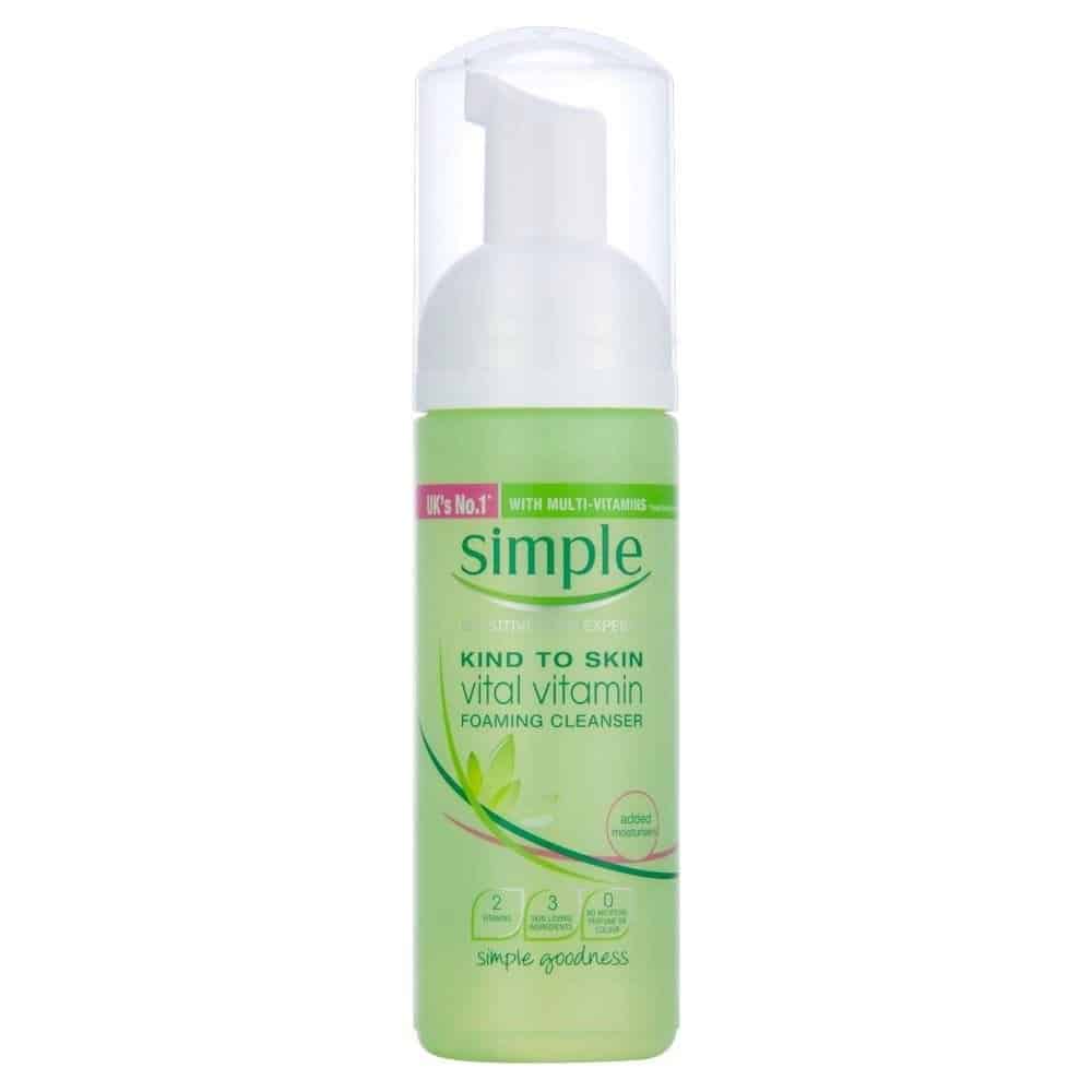Simple Kind To Skin Vital Vitamin Foaming Cleanser
