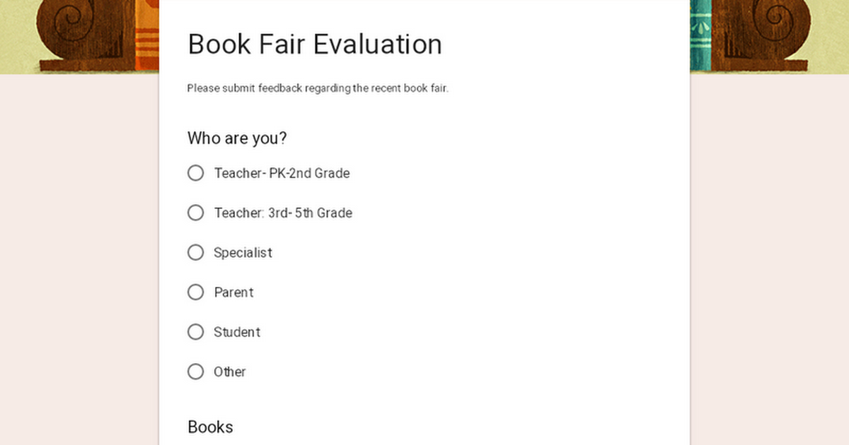 Book Fair Evaluation