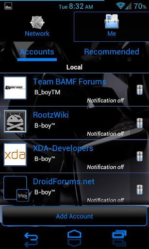 Tapatalk by Xparent - Blue apk