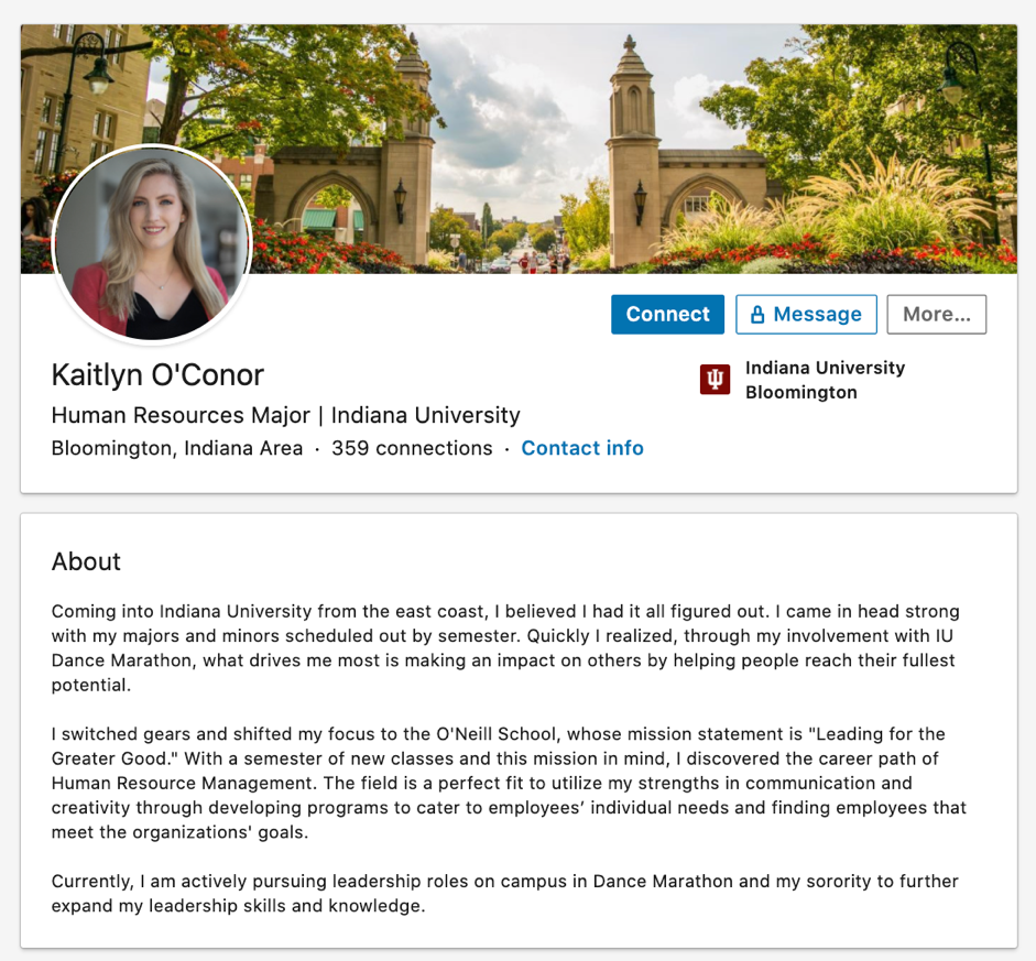 10 Stunningly Good Graduate Student LinkedIn Summary Examples
