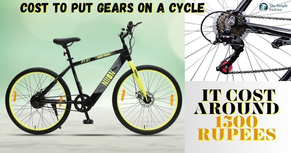 Put Gears On A Cycle In India