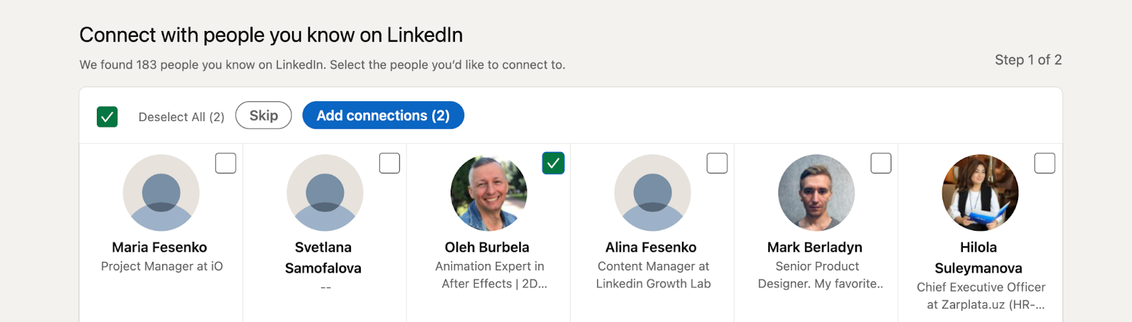 Overcoming LinkedIn connection limits