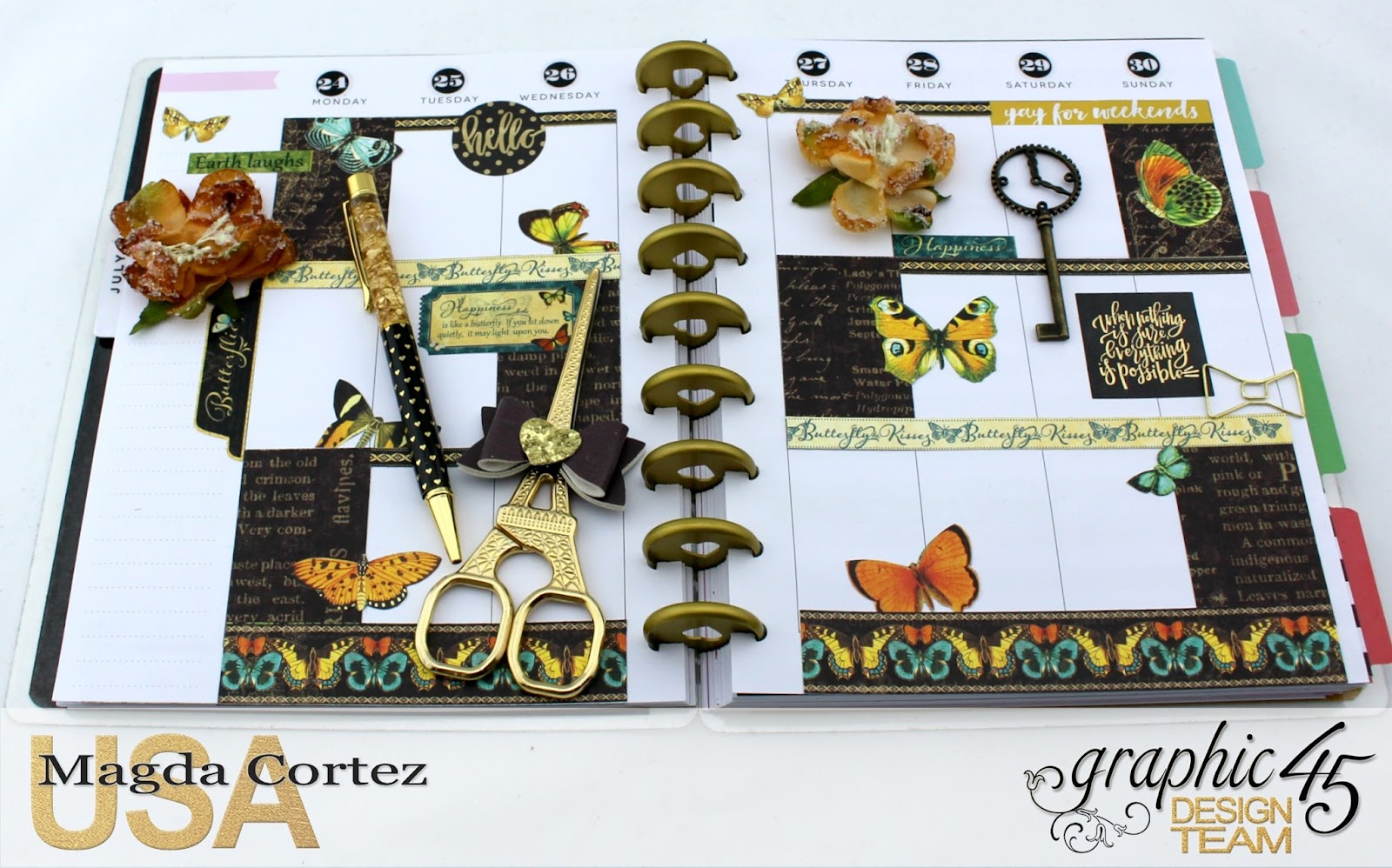 My JULY G45 Planner, Nature Sketchbook By Magda Cortez, Product by G45, Photo 18 of 20.jpg