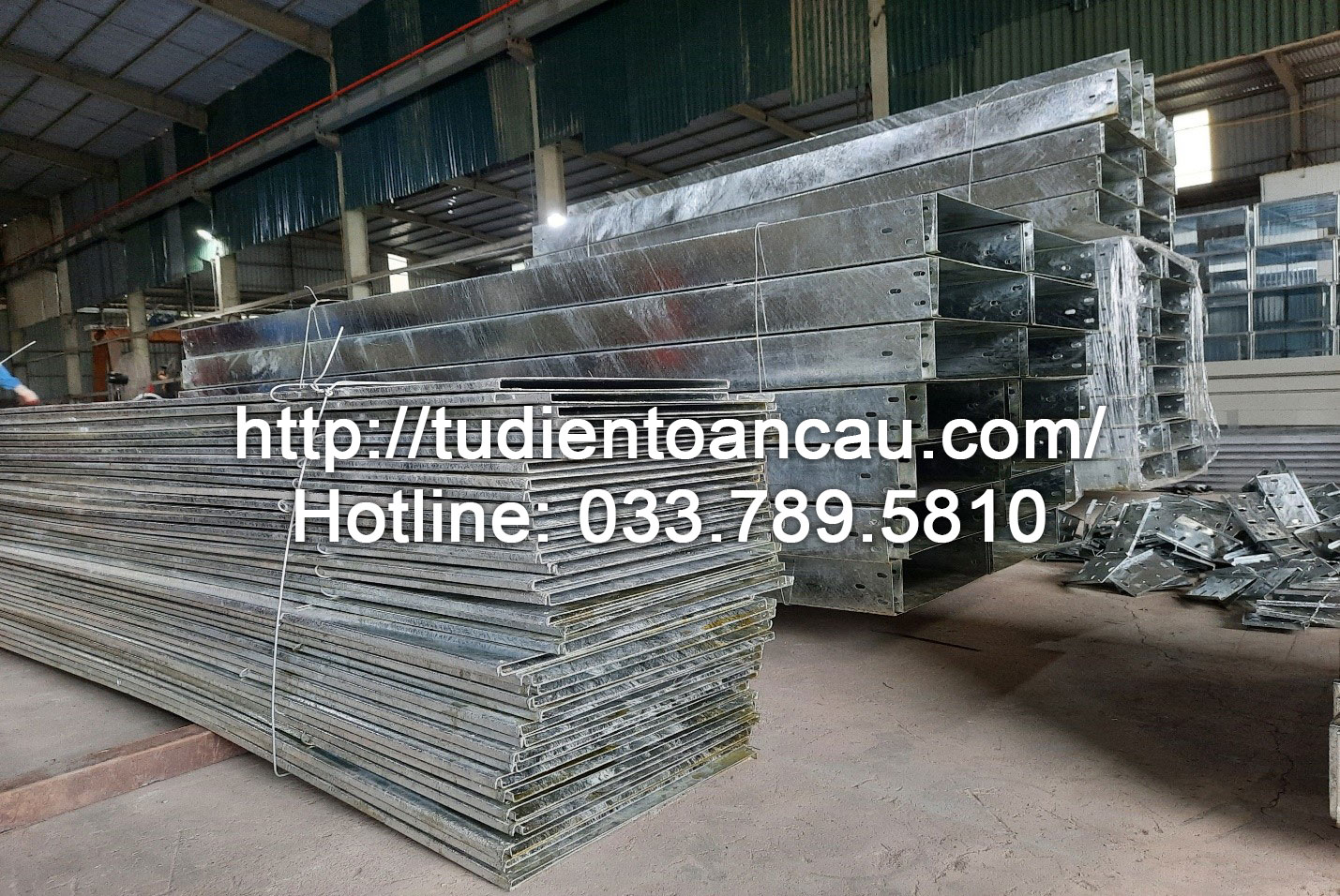 Xử lý bề mặt máng cáp