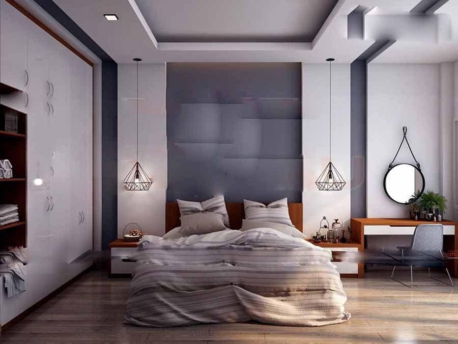 3 cách chọn đèn thả trần trang trí phòng ngủ hiện đại