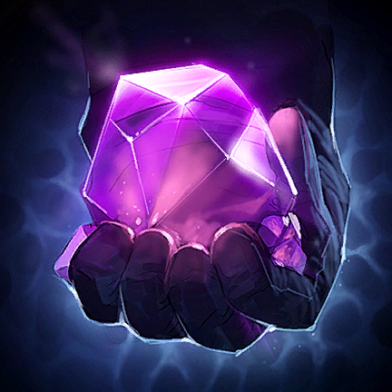 Mace Windu's purple kyber crystal
