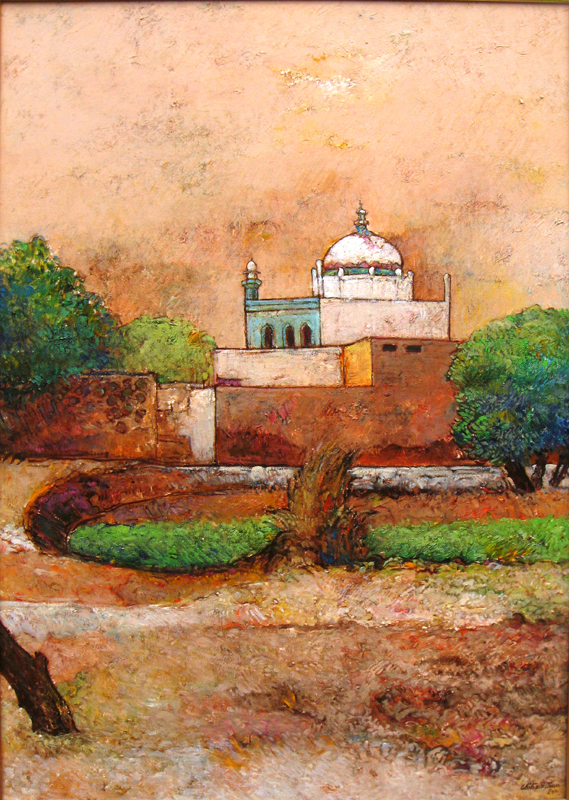 Chitra Pritam interior punjab painting 